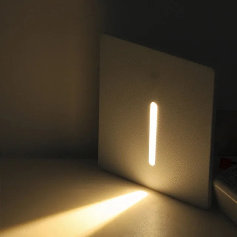 Đèn LED Âm Cầu Thang 3W Kiểu Vuông Giọt Nước - Dẫn Đường Đi Nội Thất