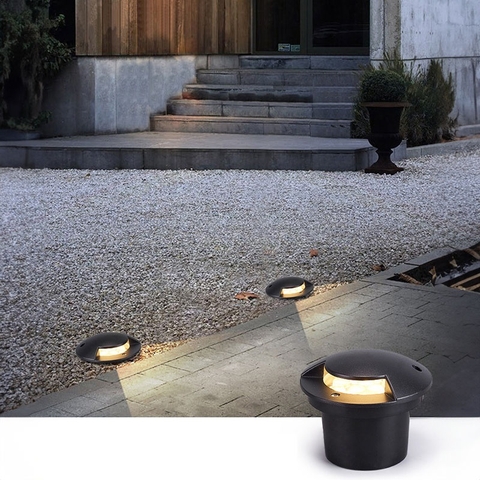 Đèn LED Âm Đất Từ 1 Đến 4 Hướng Dẫn Đường Đi Trang Trí Cảnh Quan Ngoài Trời