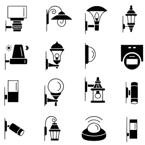 Đèn LED Gắn Tường chiếu sáng ngoại thất và trang trí cảnh quan sân vườn