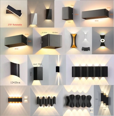 Đèn Treo Tường, Gắn Cửa, Cầu Thang trang trí nội thất và chiếu sáng căn phòng trong nhà