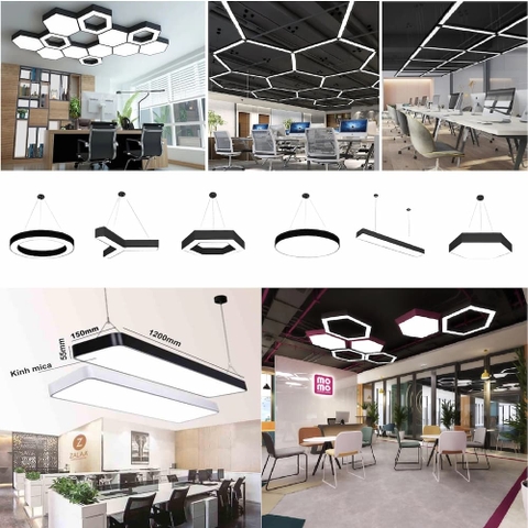 Đèn LED Hộp Thả Trần Văn Phòng / Showroom Cửa Hàng - Nhiều Kiểu Dáng