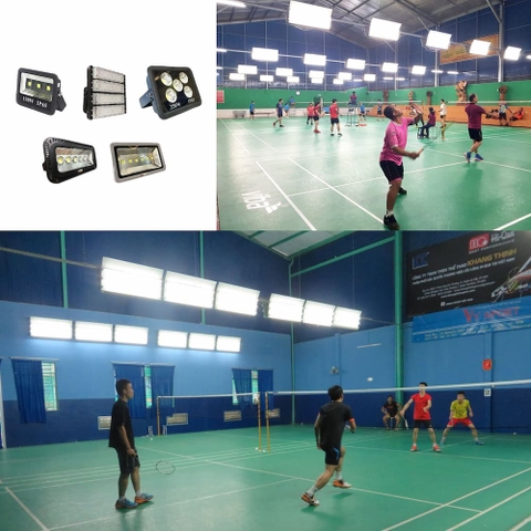 Đèn LED Sân Cầu Lông ZALAA (trong nhà, ngoài trời, thi đấu, tập luyện)