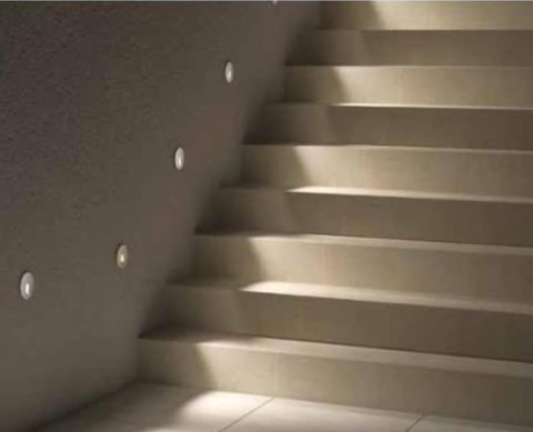 Đèn LED Soi Bước Chân Dẫn Đường, Âm Tường chiếu sáng bậc thang, bước chân, kẻ vạch