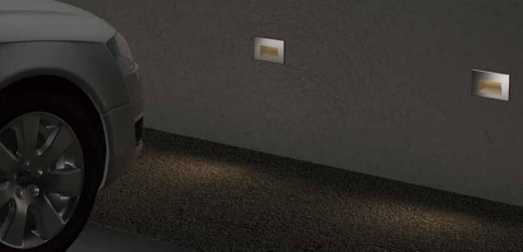 Đèn LED Soi Bước Chân Dẫn Đường, Âm Tường chiếu sáng bậc thang, bước chân, kẻ vạch