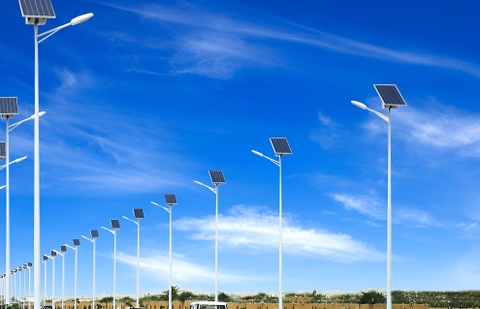 Đèn Năng Lượng Mặt Trời Chiếu Sáng đường Quốc lộ qua Tỉnh - Huyện - Xã