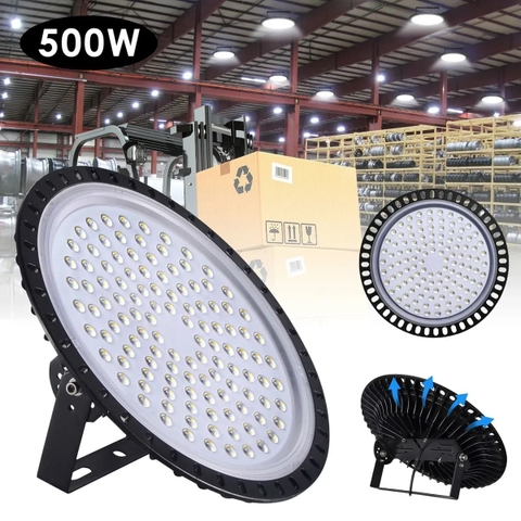 Đèn Nhà Xưởng Highbay LED Chiếu Sáng Nhà Máy Trên 10m