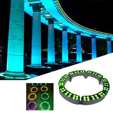 Đèn LED Ôm Gốc Cây, Ôm Cột, Vòng Tròn trang trí và chiếu sáng cảnh quan sân vườn ngoài trời