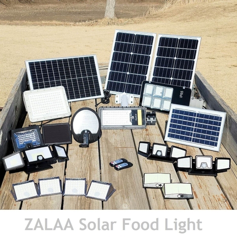 Đèn Pha LED Năng Lượng Mặt Trời ZALAA