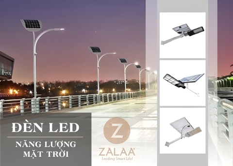 Đèn Pha LED Năng Lượng Mặt Trời ZALAA