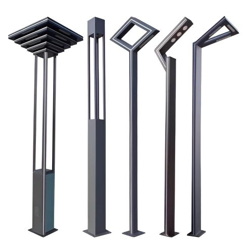 Đèn Sân Vườn Cột Trụ Cao Chiếu Sáng và Trang Trí Cảnh Quan Ngoài Trời