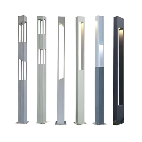 Đèn Sân Vườn Cột Trụ Cao Chiếu Sáng và Trang Trí Cảnh Quan Ngoài Trời