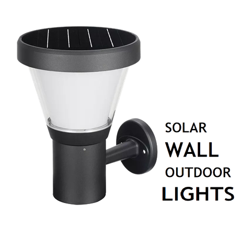 Đèn LED Gắn Tường Năng Lượng Mặt Trời Kiểu Dáng Hiện Đại Smart House, Smart City
