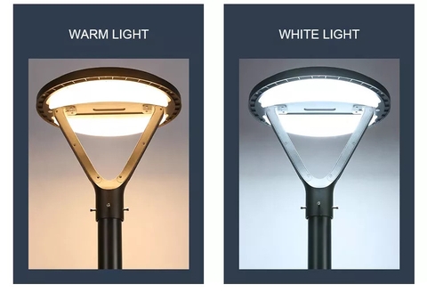 Đèn Cảnh Quan Sân Vườn Năng Lượng Mặt Trời ZG-TYD2705 20W ZALAA Cho cột cao 3-5m