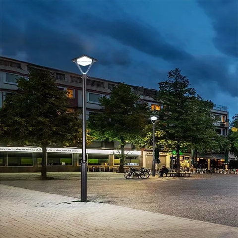 Đèn Cảnh Quan Sân Vườn Năng Lượng Mặt Trời ZG-GGD2403 20W  ZALAA Cho cột cao 3-5m