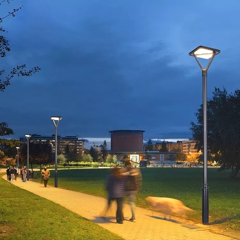 Đèn Cảnh Quan Sân Vườn Năng Lượng Mặt Trời ZG-GGD2403 20W  ZALAA Cho cột cao 3-5m