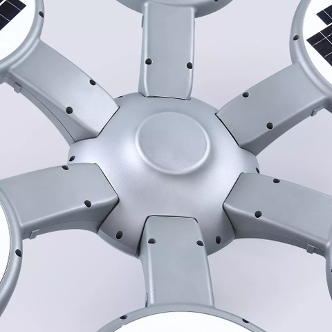 Đèn Công Viên Kiểu Dáng 6 Cánh Hoa Hiện Đại 2023 ZG-TYD5106-6 66W ZALAA Solar Garden Cho cột cao 6-8m