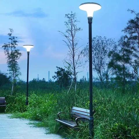Đèn Đường Công Viên Năng Lượng Mặt Trời ZG-TYD1104 25W ZALAA cho cột cao 2-4m