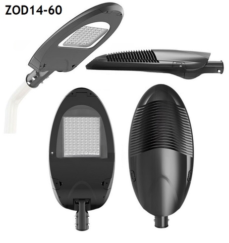 Đèn Đường LED 60W OEM Philips ZOD14-60 ZALAA Hình Các Mập SHARK-LED Street Lighting