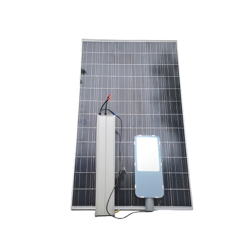 Đèn Đường Năng Lượng Mặt Trời Kết Hợp Điện Lưới Cài Đặt Công Suất Theo Yêu Cầu