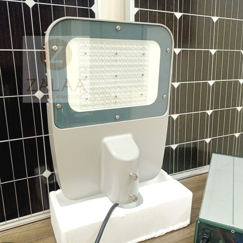 Bộ Đèn Đường Năng Lượng Mặt Trời 100W Mã Sản Phẩm ZSL-1302 Panel 160w Mono * 2pcs Battery 80AH 12.8V Bộ điều khiển Max100W