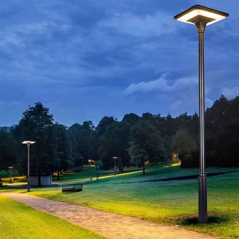 Đèn Đường Sân Vườn Công Viên Năng Lượng Mặt Trời ZG-TYD2505 45W ZALAA Cho cột cao 4-6m