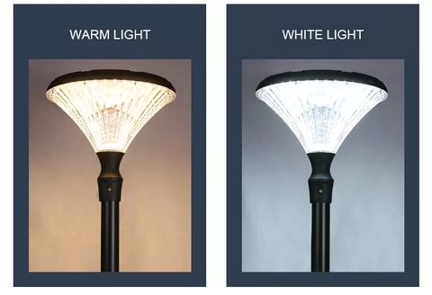 Đèn Đường Sân Vườn Năng Lượng Mặt Trời ZG-GGD003 ZALAA cho cột cao 2-4m