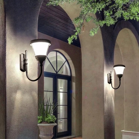 Đèn Gắn Cửa Cột Ngoài Trời Năng Lượng Mặt Trời ZG-BD2106-1 ZALAA Garden Lights