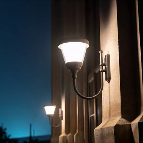 Đèn Gắn Cửa Cột Ngoài Trời Năng Lượng Mặt Trời ZG-BD2106-1 ZALAA Garden Lights