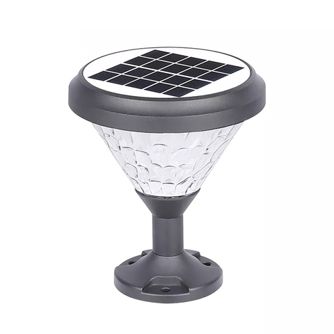 Đèn Gắn Trụ Cổng Tường Rào Ngoài Trời sử dụng Năng Lượng Mặt Trời chiếu sáng Zalaa ZG-ZTD9007