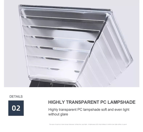 Đèn Tường Sân Vườn Năng Lượng Mặt Trời ZG-BD6001 ZALAA Garden Lights