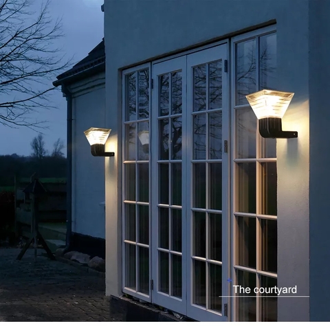 Đèn Tường Sân Vườn Năng Lượng Mặt Trời ZG-BD6001 ZALAA Garden Lights