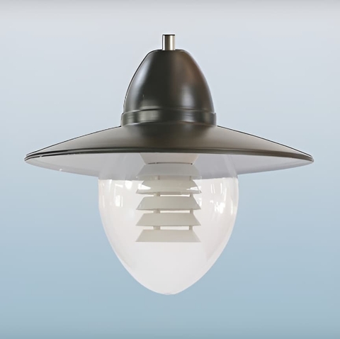 BÓNG ĐÈN JEBI - Đầu Đèn Trang Trí Công Viên /Cảnh Quan Sân Vườn cho cột từ 3-10m