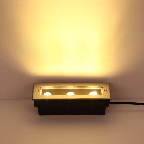Đèn Led Âm Đất Chữ Nhật 3W - Mã sản phẩm ZAD-D200R80H60-3W