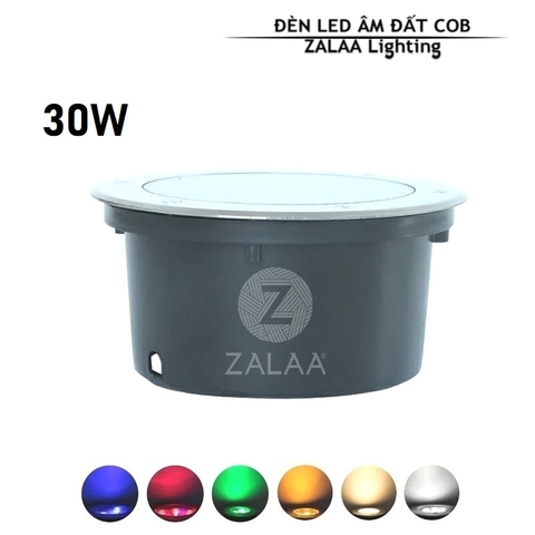 Đèn LED Âm Đất Chip COB 30W - Mã sản phẩm ZADCOB-30W