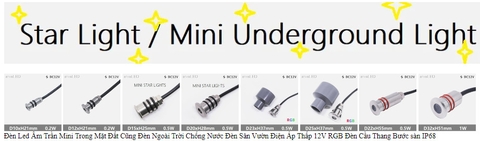 Đèn LED Âm Đất Mini 1W 25mm ZALAA Mã Sản Phẩm ZAD.Mini_1W