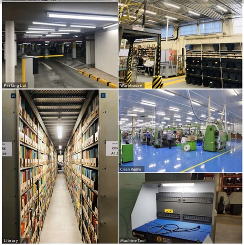 Đèn LED Batten Cao Cấp cho Phòng Sạch 40W 5200lm 1200*94*69mm 260pcs SMD2835 Zalaa ZVP-CLT