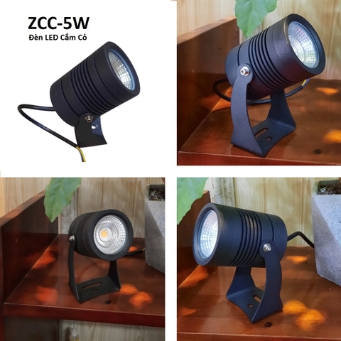 Đèn LED Cắm Cỏ 5W Chiếu Sáng Cảnh Quan Sân Vườn ZCC-5W ZALAA