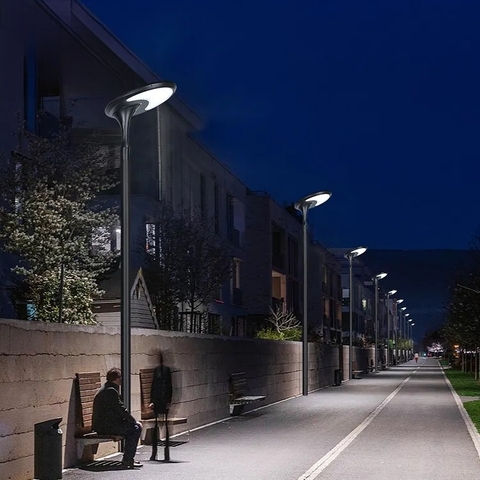 Đèn LED Cảnh Quan Smart City Năng Lượng Mặt Trời ZG-TYD2808 38W ZALAA Cho cột cao 2-4m