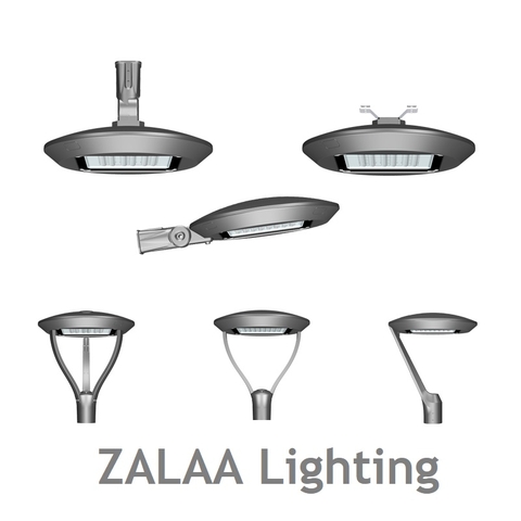 Đèn LED Chiếu Sáng Đường Công Viên, Khu Đô Thị Mới ZAT-1041 20-80W H3-6M ZALAA