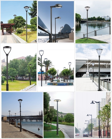 Cột Đèn Chiếu Sáng Công Viên, Khu Đô Thị Mới ZAT-1034 20-60W H3-6M ZALAA