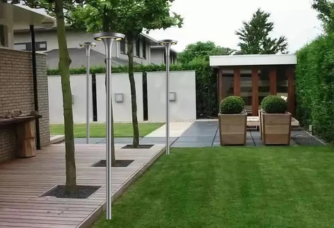 Đầu Cột Đèn Chiếu Sáng Công Viên, Khu Đô Thị Mới ZAT-1035 20-60W H3-6M ZALAA