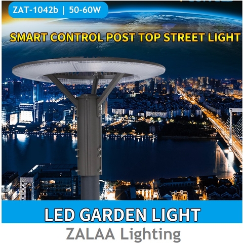 Đầu Cột Đèn Chiếu Sáng Công Viên, Khu Đô Thị Mới ZAT-1042B 50-60W H3-6M ZALAA