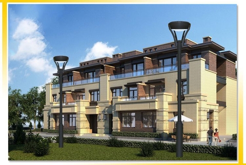 Đầu Cột Đèn Chiếu Sáng Công Viên, Khu Đô Thị Mới ZAT-1036 30-60W H3-6M ZALAA