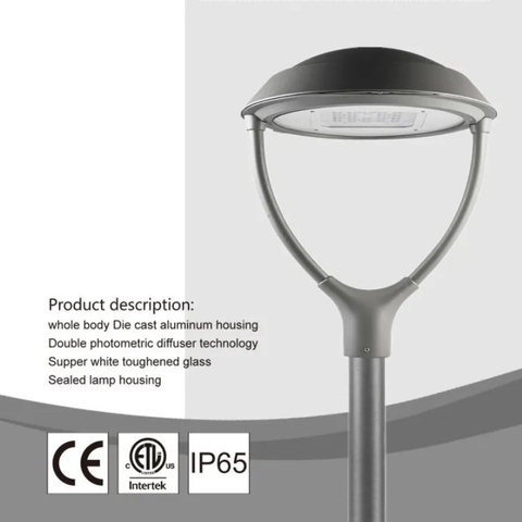 Đầu Đèn LED Chiếu Sáng Công Viên, Khu Đô Thị Mới ZAT-1029 20-60W H3-6M ZALAA