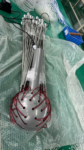 Đèn LED Dandelion Bông Hoa Bồ Công Anh D1m, Ánh sáng đổi màu RGB, Giải pháp chiếu sáng cảnh quan kiểu mới