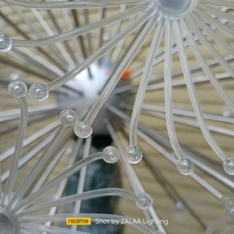 Đèn LED Dandelion Bông Hoa Bồ Công Anh D1.2m, Ánh sáng đổi màu RGB, Giải pháp chiếu sáng cảnh quan kiểu mới