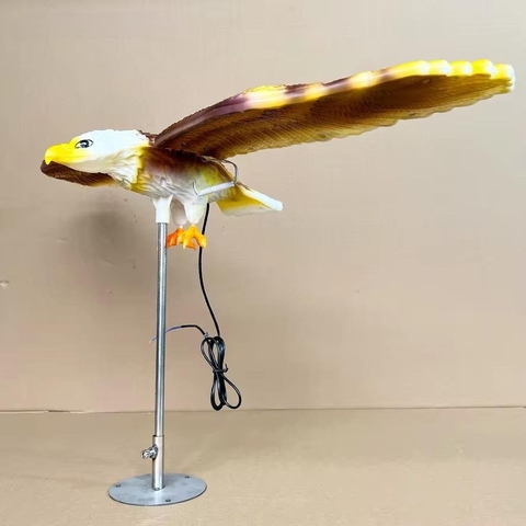 Đèn LED Hình Chim Đại Bàng Năng Động ZALAA Cho Dự Án Chiếu Sáng và Trang Trí Sân Vườn