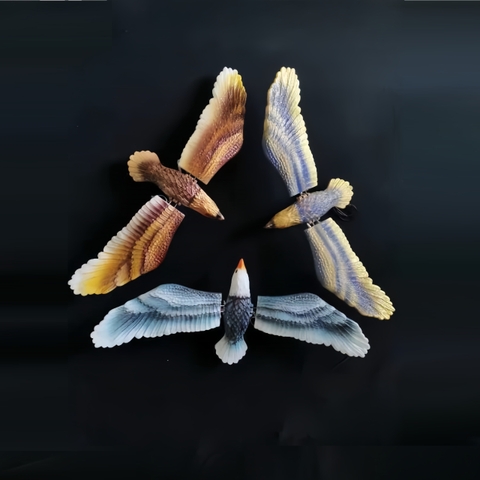 Đèn LED ZALAA Mô Phỏng Chim Đại Bàng Eagle Có Chuyển Động và Âm Thanh cho Cảnh Quan Ngoại Thất