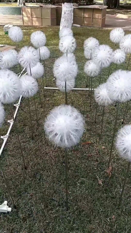 Đèn LED Hoa Bồ Công Anh Dandelion Sợi Quang Nhỏ D30cm-100cm | Báo Giá