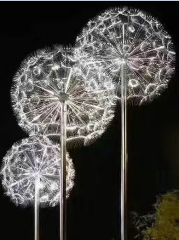 Đèn LED Hoa Bồ Công Anh Dandelion Sợi Quang Lớn D30cm-300cm | Báo Giá